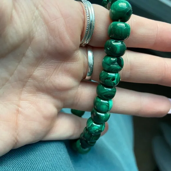 Malachite bracelet - Picture 4 of 6